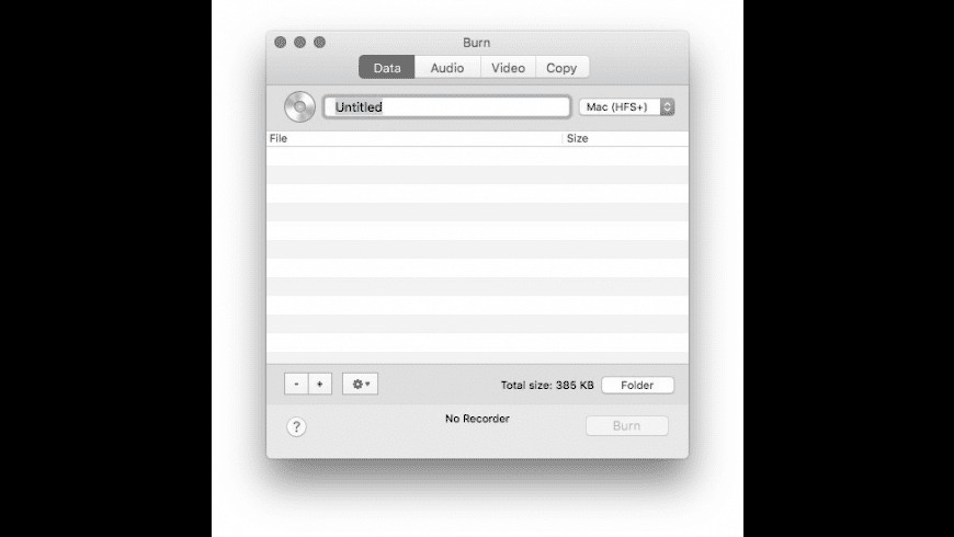 download cd burner for mac